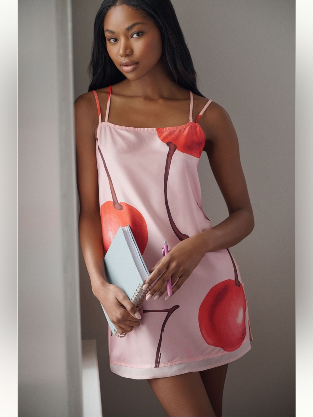 Silky Mini Dress by Anthropologie